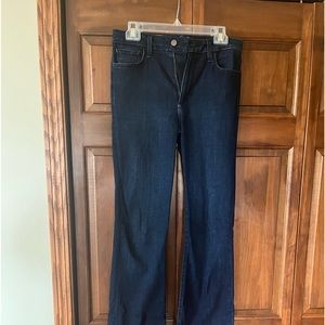 Joe’s baby bootcut jeans. Worn and washed once